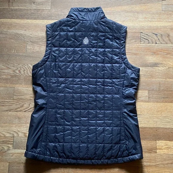 Stio Embroidered Women’s Boundary Black Azura Vest - Picture 10 of 14